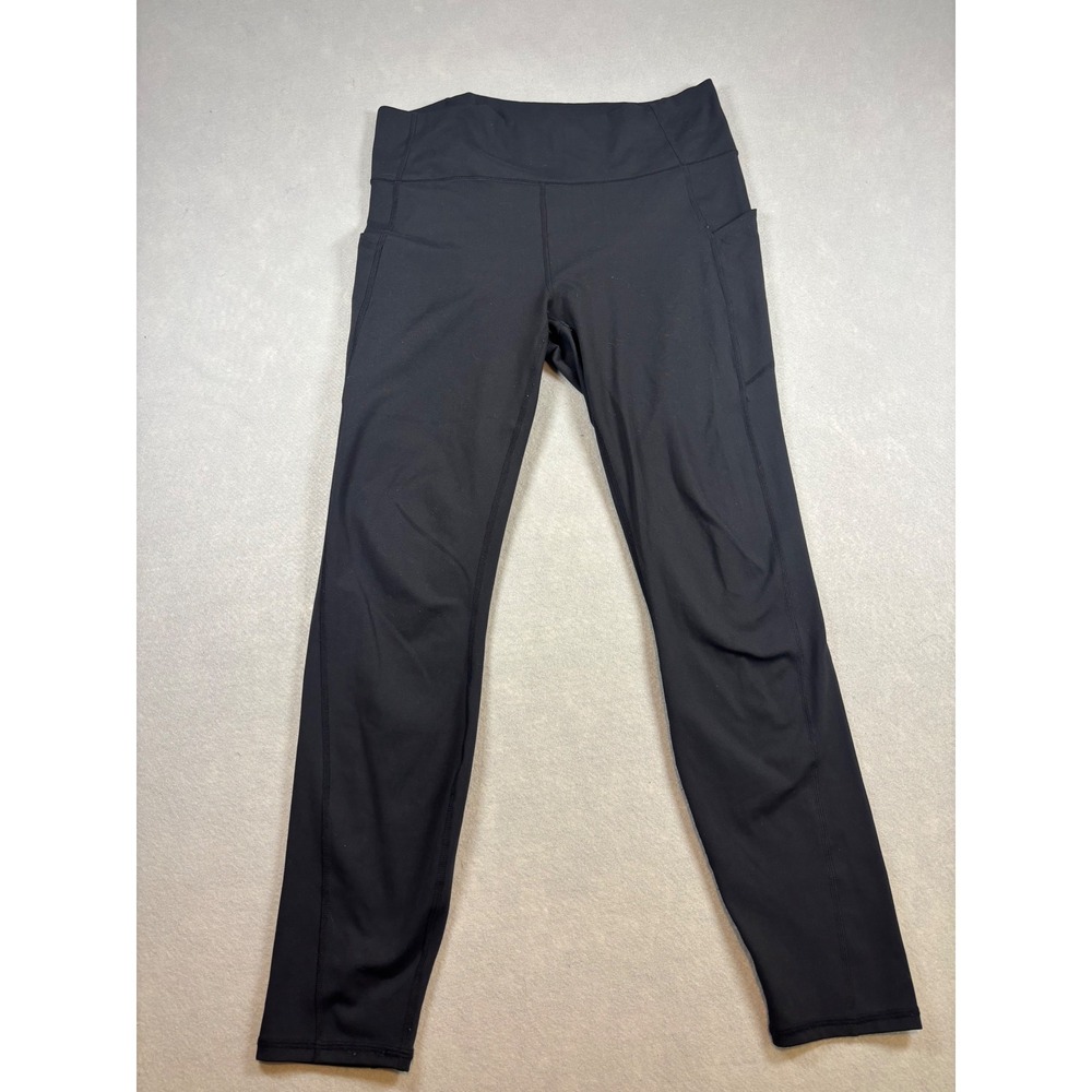 Fabletics PureLuxe High Waisted Pocket Leggings Black Womens Size Large